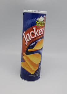 Jacker Potato Crisps Sour Cream & Onion 160 gr