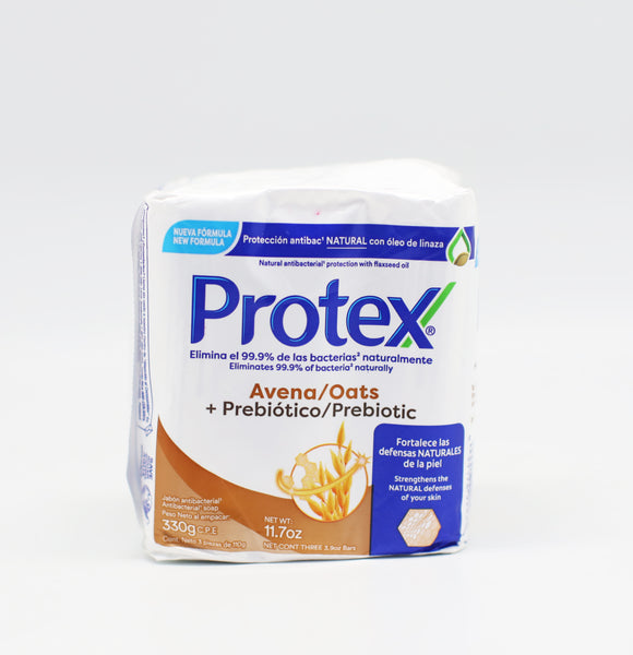 Badzeep Protex Bar Soap Oats BS110gr/3.9oz 3pk