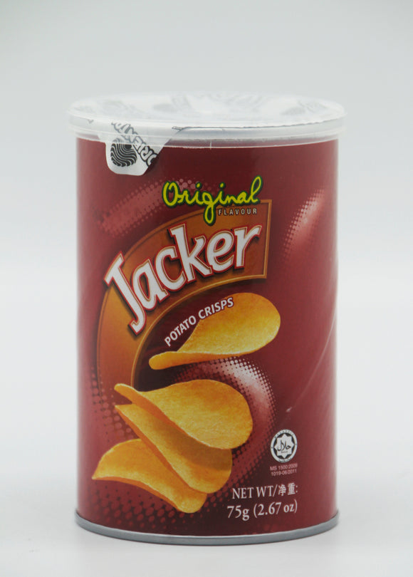 Jacker Potato Crisps Original 75 gr