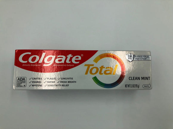 Tandpasta Colgate Total Clean Mint 93g/ 3.3oz