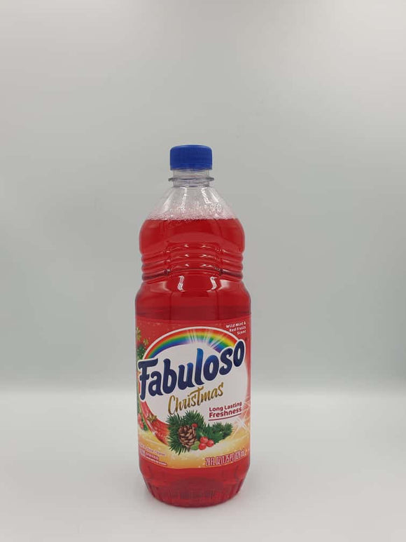 Allesreiniger Fabuloso Liquid Cleaner CHRISTMAS Wild Mint & Red Fruits 828ml/28oz