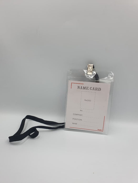 Name Card Black