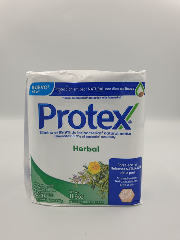 Badzeep Protex Bar Soap Herbal BS110gr/3.9 3pk