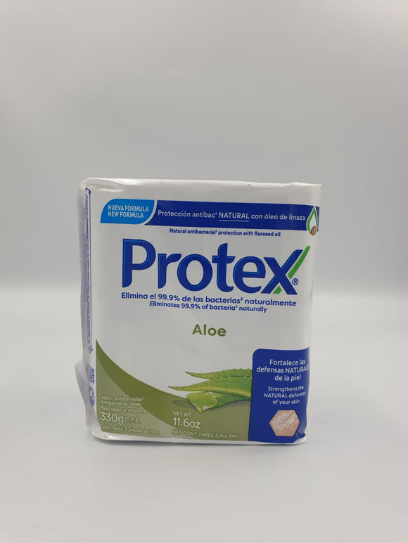Badzeep Protex Bar Soap Aloe BS110gr/3.9oz 3pk