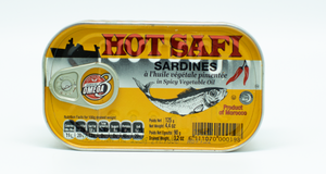 Safi Sardines Vegetable Oil HOT 125gr