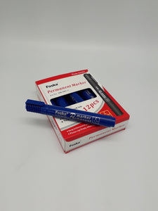 Markeer stift, Permanent Marker Blue