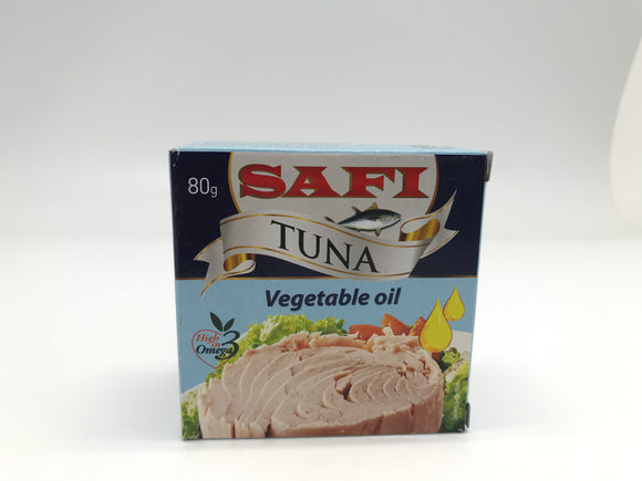 Safi Tuna Vegetable Oil 80gr