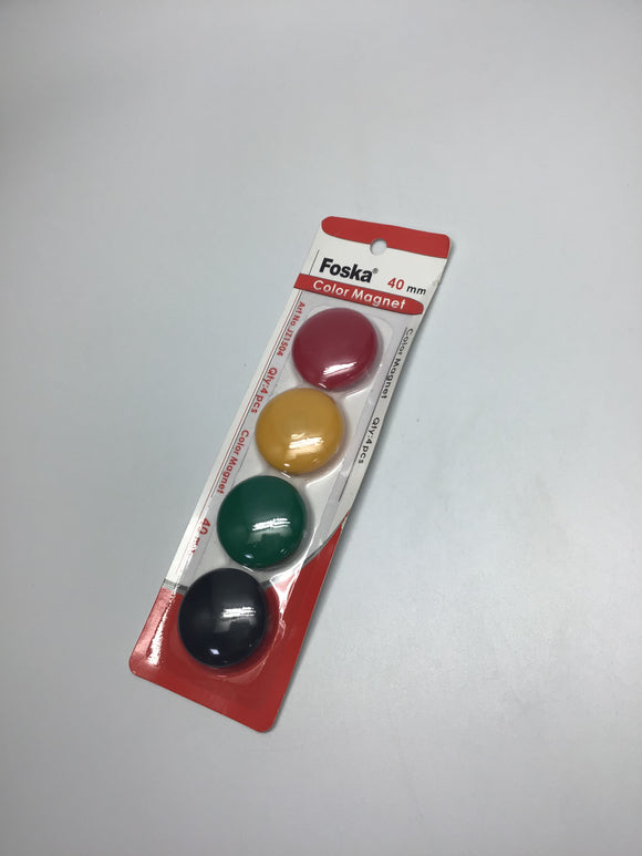 Magneet, Color Magnet 4pcs