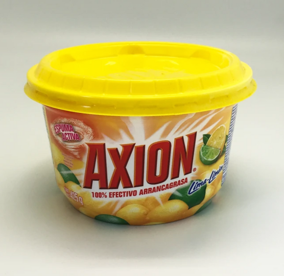 Afwasmiddel/Ontvetter Axion Paste Dish Soap Lemon Lime 425gr.