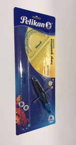 Passer set, Pelikan Geometric Set, 5 Pieces