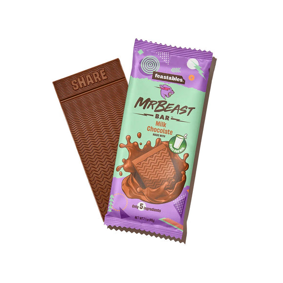 Mr Beast Feastables Chocolate Bar - Milk